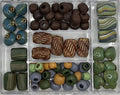 Bead Bazaar Ceramic And Wood Beads In A Case-