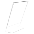 Officemate Horizontal Wall Mount Sign Holder, 11 x 8.5 Inches, Clear, 1 Holder