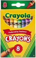 8 COUNT CRAYON/ PEGGABLE