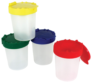 4 Count No-Spill Craft Cups