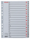 Sort index page KSA-Z PP, A4 size, A-Z