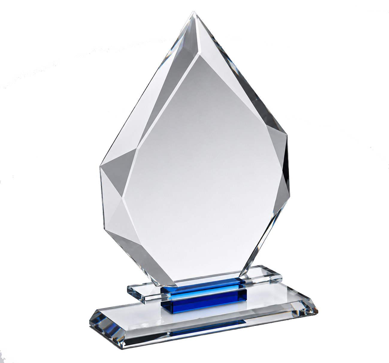 Epic Glass with Blue Base, Large 210mm JGC-218L