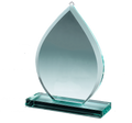 Tear Drop Jade Glass 210 mm JGC-32