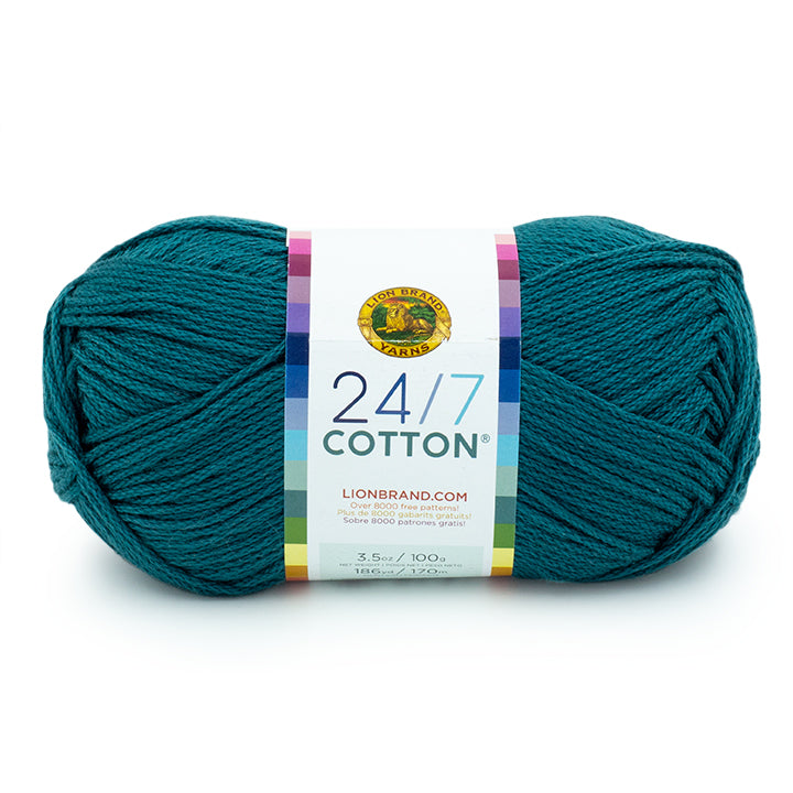 Lion Brand 24/7 Cotton Yarn DRAGONFLY – Arts from the Heart SXM