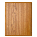 5" x 7" Oak Finish Plaque