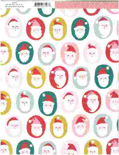 patterned paper - cp - hey, santa - 12 x 12 - ho ho ho