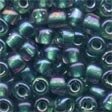 Mill Hill Glass Pebble Beads 5.5mm 30/Pkg-Bottle Green
