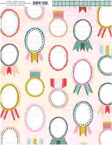 patterned paper - cp - hey, santa - 12 x 12 - merry and bright