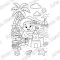 Assorted Design 02 Pre-Drawn Sip & Paint Canvas, 5x7 – Arts from the Heart SXM
