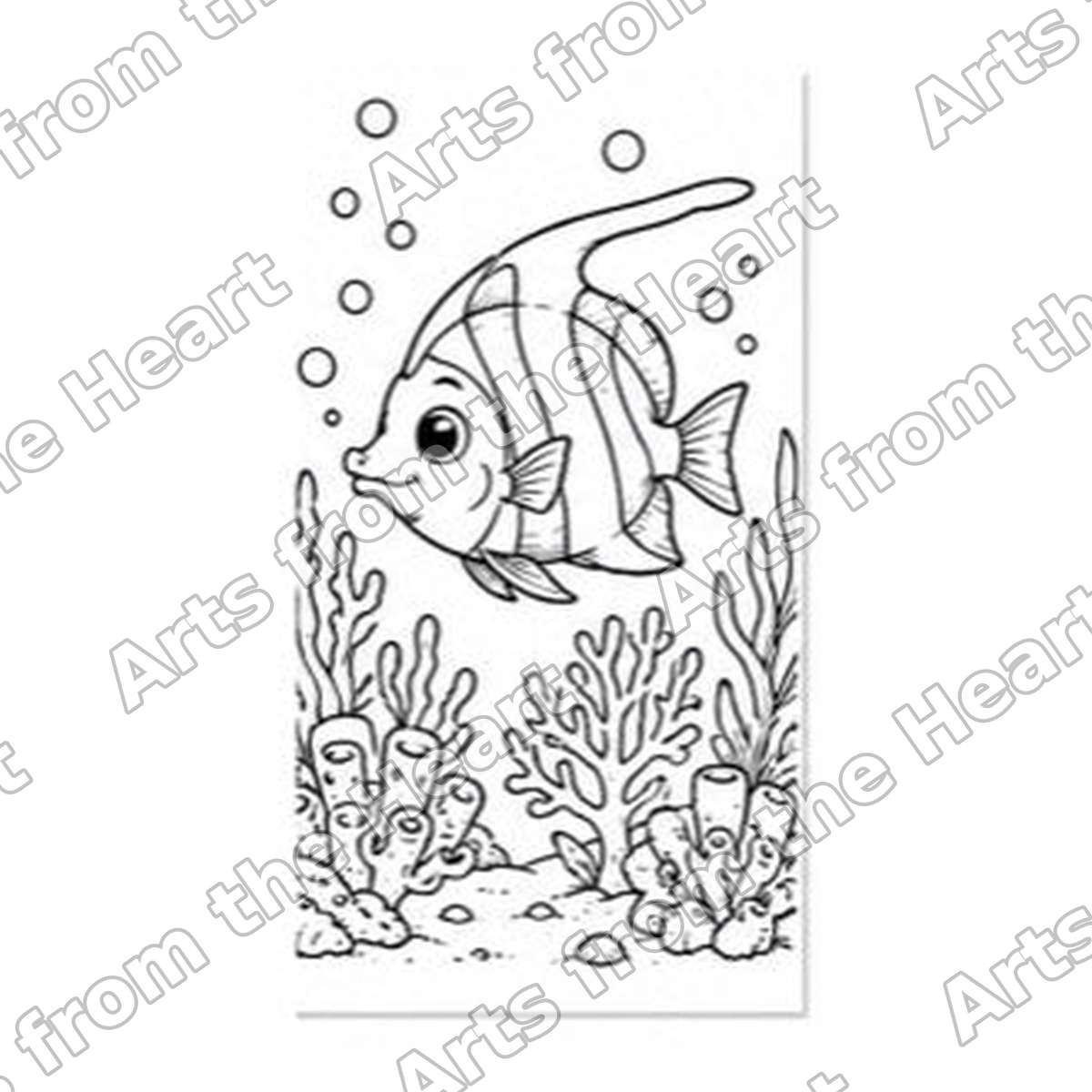 Assorted Design 35 Pre-Drawn Sip & Paint Canvas, 5x7 – Arts from the Heart SXM