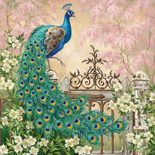 Napkin 33 Noole Peacock FSC Mix 20 PC