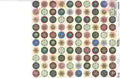 patterned paper - bb - christmas treasures - 12 x 12 - ornaments