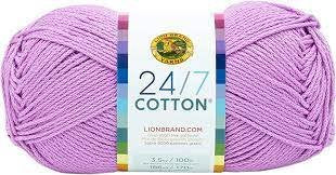 Lion Brand 24/7 Cotton Yarn ORCHID