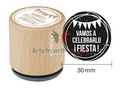 Woodies stamp Vamos a celebrarlo!Fiesta!