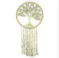 51” Macramé Hoop with Tree and Hanging Rope, 1 pc