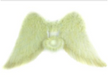 Touch of Nature 43" Wool Angel Wings, 1pc