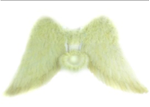 Touch of Nature 43" Wool Angel Wings, 1pc