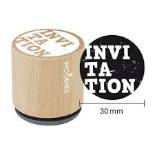 Woodies stamp INVITACI√ìN
