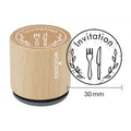Woodies stamp Invitation  (couvert) *