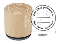 Woodies stamp Este libro pertenece a... Por...