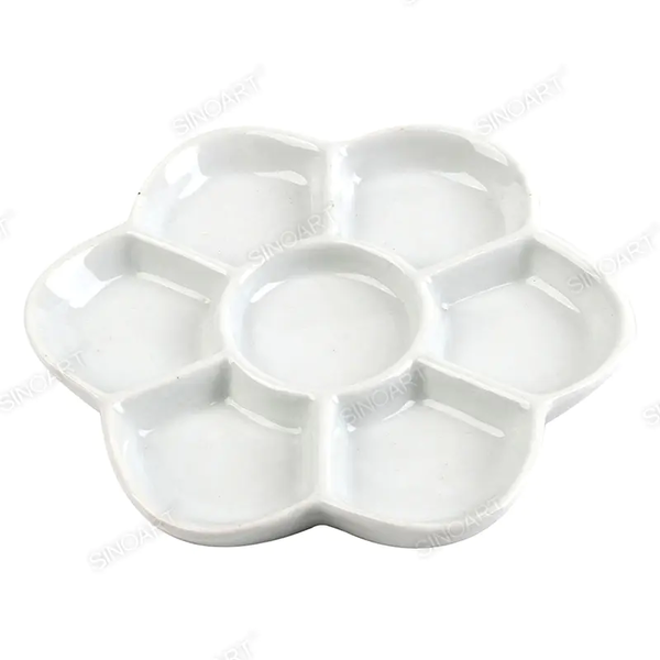 Porcelain palette Dia. 15CM