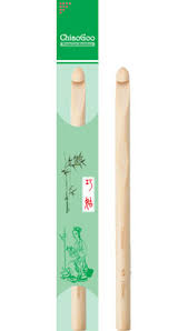 ChiaoGoo Bamboo Crochet Hook 6"-Size L11/8mm