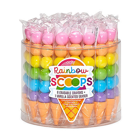 Rnbw Scp Ers Stk Crayon Tub/36