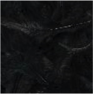 Turkey Flat Feathers 14GM 4-6" Black