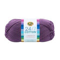 Lion Brand 24/7 Cotton Yarn-Purple