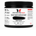 AFTH Heavy Body Acrylic Paint Black 3.5 oz – Arts from the Heart SXM