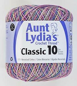 Aunt Lydia's Classic Crochet Thread Size 10 Pastels