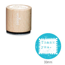 Woodies stamp thank you