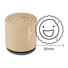 Woodies stamp Smiley good
