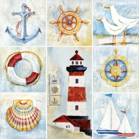 Napkin 33 Seaside FSC Mix 20 PC