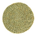 16” Woven Cattail Wreath, 1pc