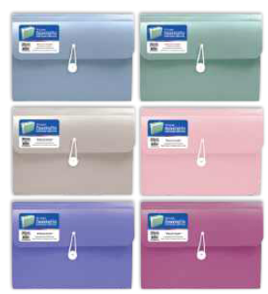 Morandi 13-Pocket Poly Expanding File