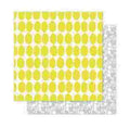 Citrus Bliss Double-sided Cardstock 12"x12"-lemonade