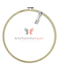 Essentials By Leisure Arts Wood Embroidery Hoop 12" Bamboo