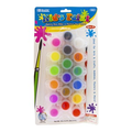 0.17 FL OZ (5 Ml) 18 Color Kid’s,Paint w/ Brush