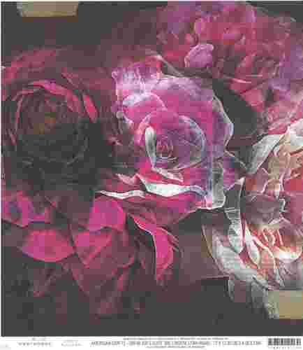 patterned paper - hs - hawthorne - 12x12 - flourish