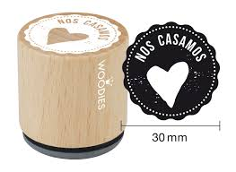 Woodies stamp Nos casamos