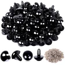 AFTH Plastic Safety Crochet Eyes, 12mm, 10pcs