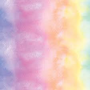 PSV EasyPattern Watercolor Rainbow 12"X24"