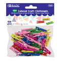 BAZIC Mini Colored Clothes Pin