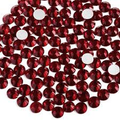 Copy of SS30 6mm Flatback Rhinestones Round Gems, Dark Red 50 PCS
