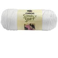 Caron Simply Soft Solids Yarn-White