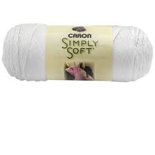 Caron Simply Soft Solids Yarn-White