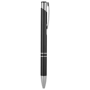Black with Silver Trim Laserable Pen