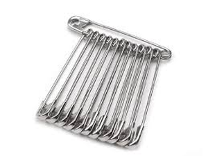 Pins - Safety - Asst. - 50/Chain-pk