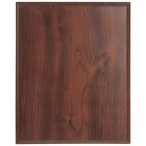 6X8 Value Cherry Finish Plaque